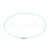201 Stainless Steel Wire Necklace Cord TWIR-XCP0001-03-2