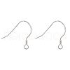 925 Sterling Silver Earring Hooks STER-K167-049A-S-1