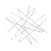 304 Stainless Steel Flat Head Pins STAS-Z089-03P-09-2
