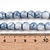 Baking Painted Glass Beads Strands X-DGLA-N003-8mm-C07-5