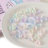 Opaque Acrylic European Beads OACR-F010-17-1