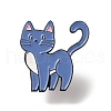 Cat Shape Enamel Pins JEWB-P039-01EB-06-1