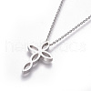 304 Stainless Steel Pendant Necklaces NJEW-F264-04P-2