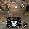 Printed Wood Pendulum Dowsing Divination Board Set DJEW-WH0324-074-6