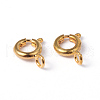 Brass Spring Ring Clasps EC095-G-2