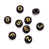 Opaque Acrylic Beads MACR-CW0001-01-12
