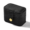 Rectangle PU Leather Jewelry Ring Storage Boxes CON-K002-06A-1