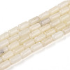 Natural White African Opal Beads Strands G-N346-01A-10-2
