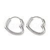 Non-Tarnish 316 Surgical Stainless Steel Hoop Earrings for Women EJEW-P274-18C-P-1