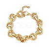 304 Stainless Steel Rolo Chain Bracelets for Women BJEW-S176-01G-C-4