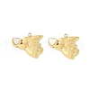 Natural Shell Charms STAS-P366-18G-1