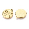 304 Stainless Steel Pendants STAS-N111-19G-2