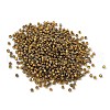 Electroplated Glass Beads GLAA-Q120-02A-04-2