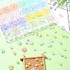 496Pcs 12 Styles Transparent Acrylic Beads OACR-YW0002-01-2