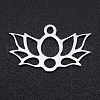 Non-Tarnish 201 Stainless Steel Pendants STAS-T054-JN782-1-1