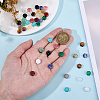 DELORIGIN 48Pcs 12 Styles Mixed Gemstone Beads G-DR0001-01-3