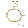 Stainless Steel Link Chain Bracelets for Unisex ED1203-3-2
