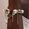 Bohemian Style Shell Shape Alloy Charm Bracelets WG311F9-01-4