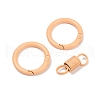 Alloy Spring Gate Clasps PALLOY-Q009-01E-2