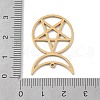 304 Stainless Steel Pendants STAS-B062-13G-3