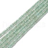 Grade AA Natural Green Kyanite Beads Strands G-A021-06A-1
