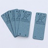 Microfiber Leather Labels DIY-TAC0012-15C-1