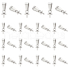 Unicraftale 304 Stainless Steel Peg Bails Pendants STAS-UN0009-27P-1