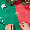 SUNNYCLUE 30Pcs Christmas Acrylic Big Pendants FIND-SC0011-41-3