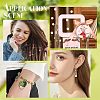 12Pcs 12 Style Cactus & Leaf & Mushroom Alloy Enamel Locking Stitch Markers HJEW-PH01501-7