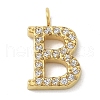 Ion Plating(IP) 304 Stainless Steel Micro Pave Cubic Zirconia Pendants STAS-Z107-03G-02-1