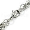 Fashionable 304 Stainless Steel Rope Chain Bracelets STAS-A028-B035P-2