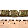 Natural Unakite Beads Strands G-S386-A02-5
