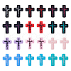DICOSMETIC 24Pcs Silicone Beads SIL-DC0001-70-1