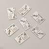 Tibetan Style Alloy Charms FIND-CJC0006-52AS-2