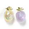 Iridescent Plating Acrylic Beads MACR-K353-25G-2