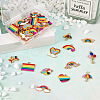 DIY Rainbow Color Pride Jewelry Making Finding Kit DIY-TA0004-73-6