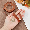 2M PVC Imitation Leather Ribbons SRIB-WH0011-126A-04-3