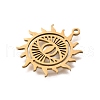 304 Stainless Steel Pendants STAS-S176-13G-2