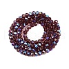 Electroplate Glass Beads Strands EGLA-A044-T3mm-L13-3