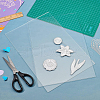Transparent Acrylic Plates DIY-WH0016-54B-4