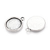 Tibetan Style Alloy Pendant Cabochon Settings PALLOY-N178-13AS-D-2