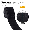 Single Face Velvet Ribbons SRIB-WH0011-170-2