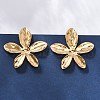 304 Stainless Steel Stud Earrings for Women EJEW-K306-16G-2