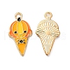 Alloy Enamel Pendants FIND-G055-16G-1