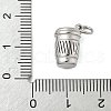 Mother's Day 304 Stainless Steel Charms STAS-M120-02A-P-3