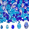 SUNNYCLUE 280Pcs 5 Styles Glass Beads Strands GLAA-SC0002-13-1