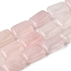 Natural Rose Quartz Beads Strands G-S386-A08-2