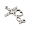 Non-Tarnish 304 Stainless Steel Connector Charms STAS-P344-01P-2