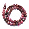 Natural Rhodonite Beads Strands G-K245-A11-04-2