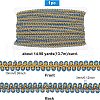 Lace Trim Polyester Ribbon for Jewelry Making OCOR-WH0071-007A-2